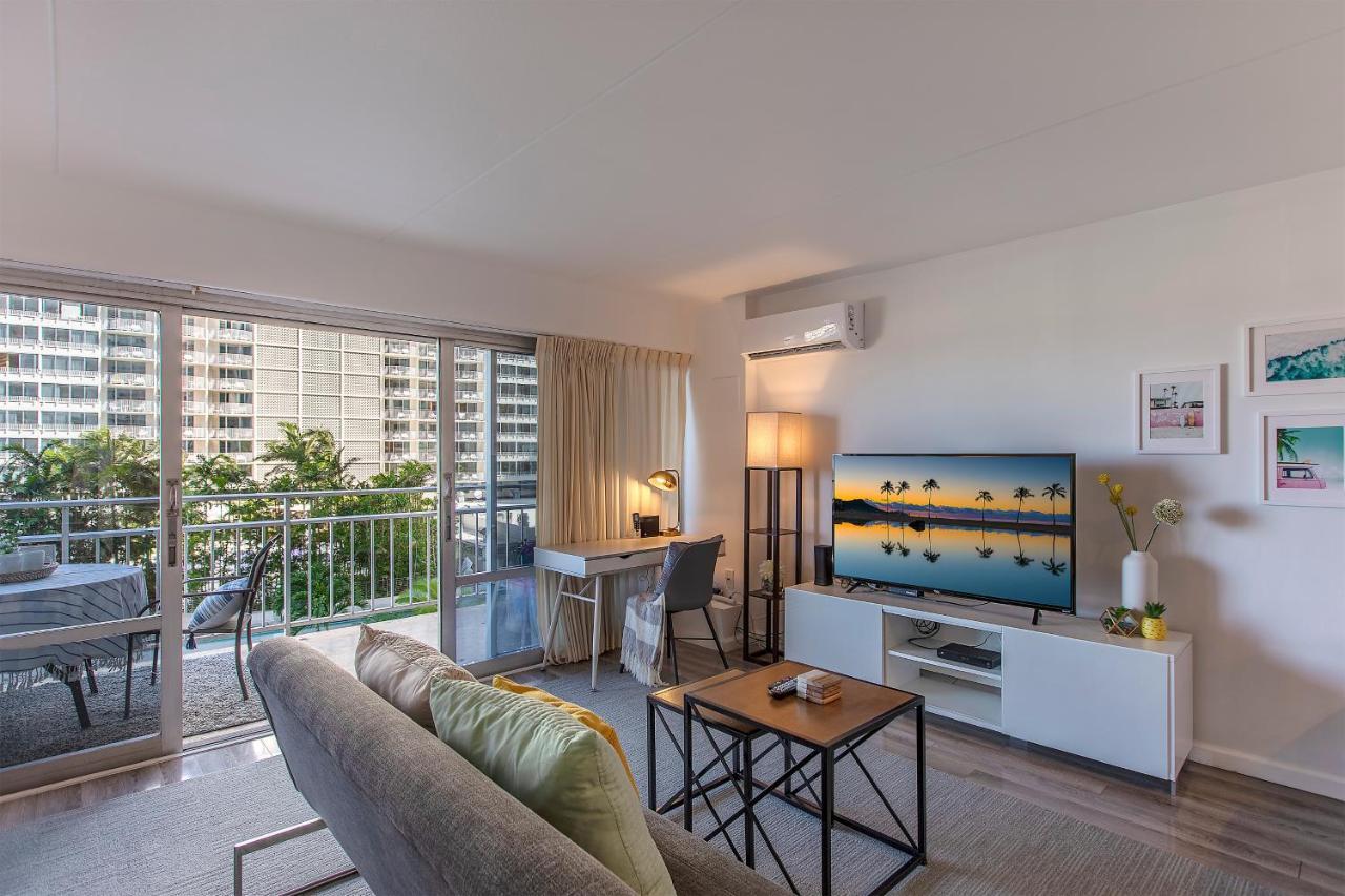 @ Marbella Lane - Oceanview Suite Steps To Beach Honolulu Buitenkant foto