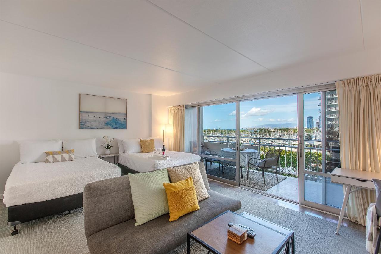 @ Marbella Lane - Oceanview Suite Steps To Beach Honolulu Buitenkant foto